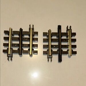 Atlas 0 gauge 1 inch 3/4 straight tracks